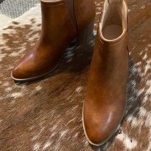 ZBY pull on boots no zipper
